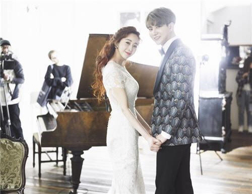 함소원(왼쪽)-천화 부부[TV조선 제공]